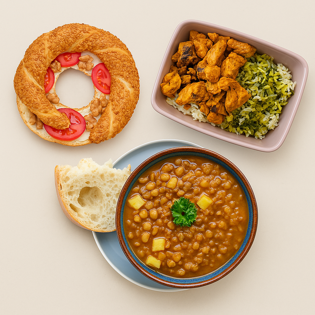 برنامه روز دوم تغذیه گیاهی سالم و انرژی‌بخش