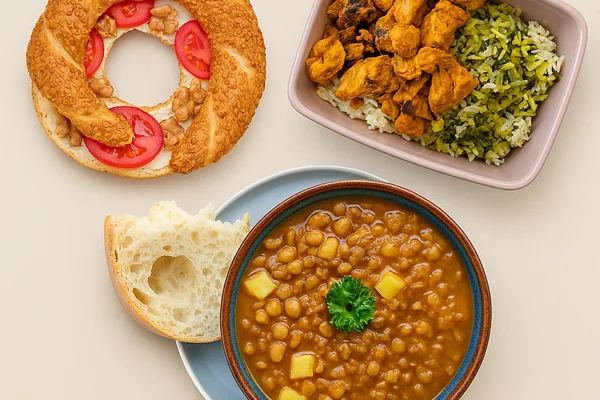 برنامه روز دوم تغذیه گیاهی سالم و انرژیبخش