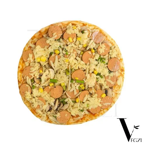 پیتزا وگن نیمه آماده پیتزا وگن نیمه آماده