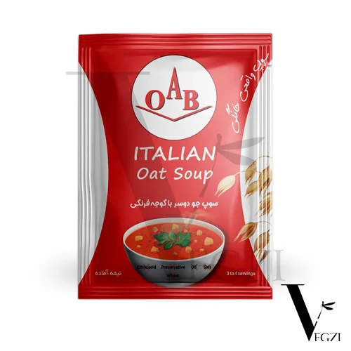 سوپ جو دوسر با گوجه فرنگی -OAB
