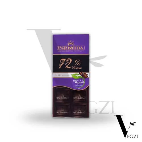 شکلات تلخ تابلت 72% - پارمیدا